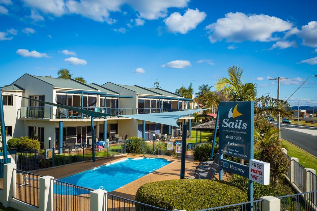 Sails Luxury Apartments Merimbula Buitenkant foto