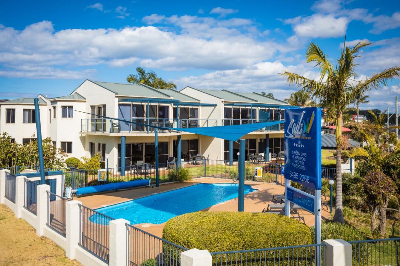 Sails Luxury Apartments Merimbula Buitenkant foto